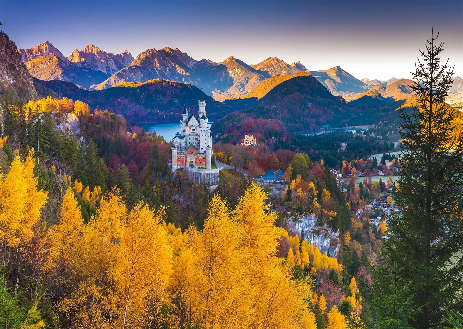 Schmidt | Autumnal Neuschwanstein (1,000 Pieces) | Jigsaw Puzzle | Ages 14+