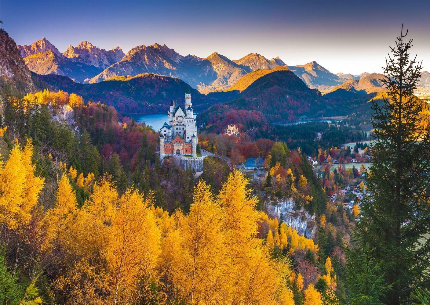 Schmidt | Autumnal Neuschwanstein (1,000 Pieces) | Jigsaw Puzzle | Ages 14+