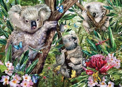 Schmidt | Cute Koala Family (500 Pieces) | Jigsaw Puzzle | Ages 14+ | 1+ Players