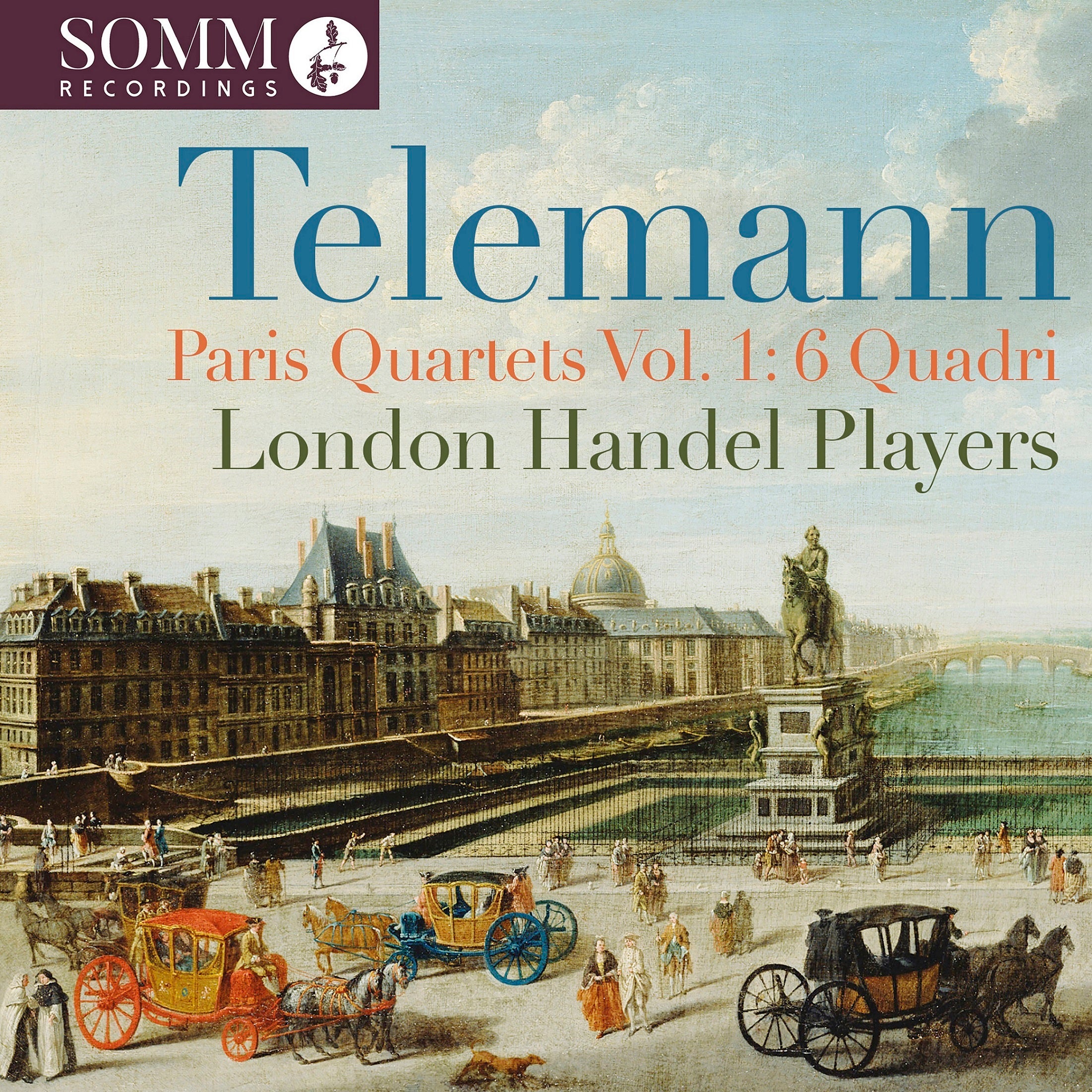 Telemann: Paris Quartets: 6 Quadri - Volume 1