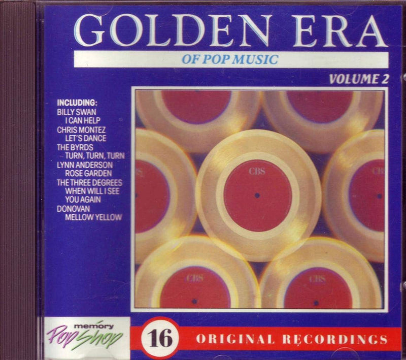 Golden Era of Pop Music Volume 2 - 16 Original Recordings