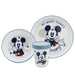 Disney - Mickey Mouse - Toddler 3 Pcs Bicolor Premium Non Slip Set in Gift Box - Full of Smiles