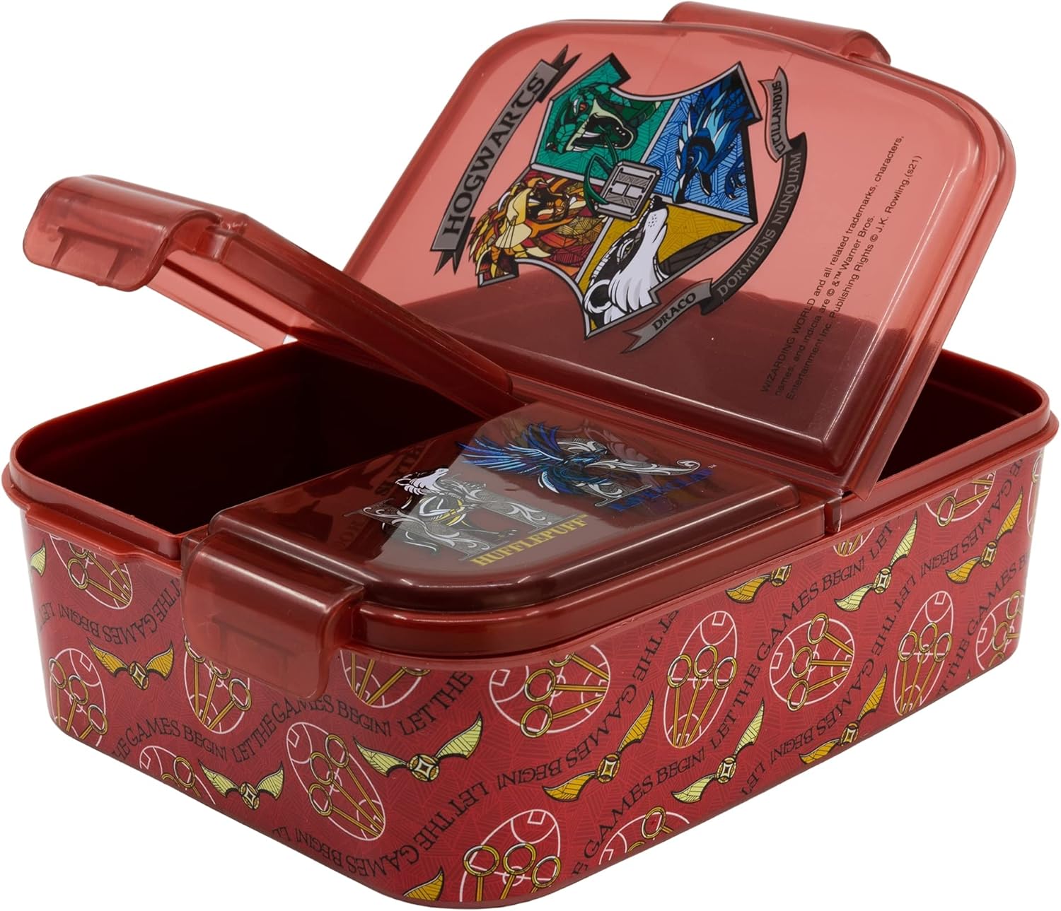 Stor Harry Potter Kinder-Lunchbox mit 3 Fächern