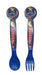 Disney - Stitch - 2 Pcs Pp Cutlery Set in Polybag - Just Stitch - Blue