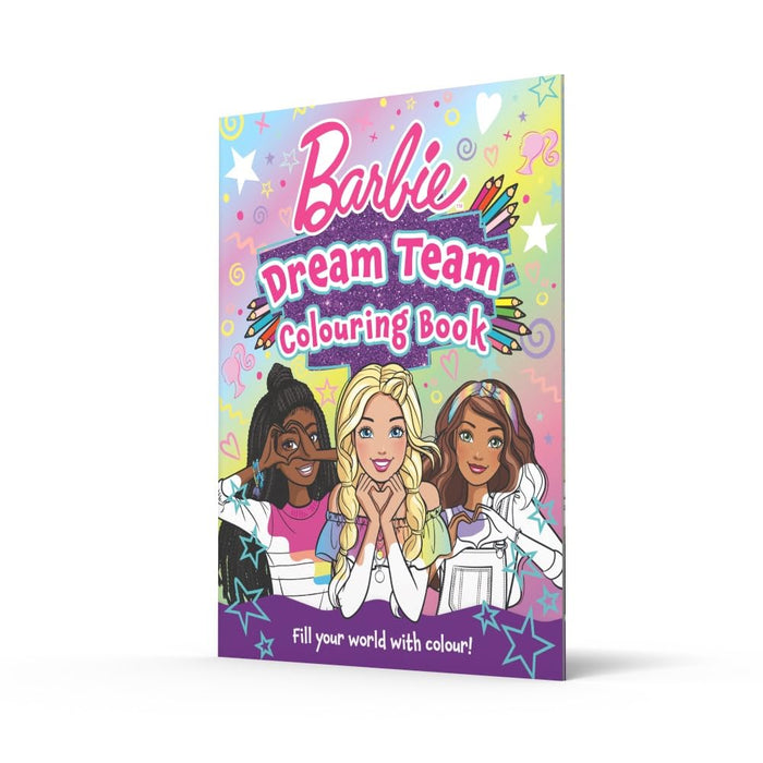 Barbie Dream Team Colouring Book