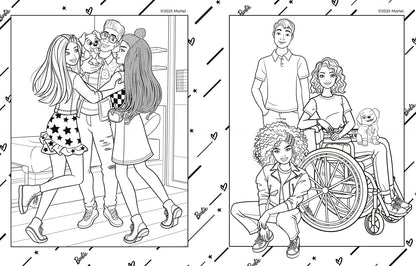 Barbie Dream Team Colouring Book