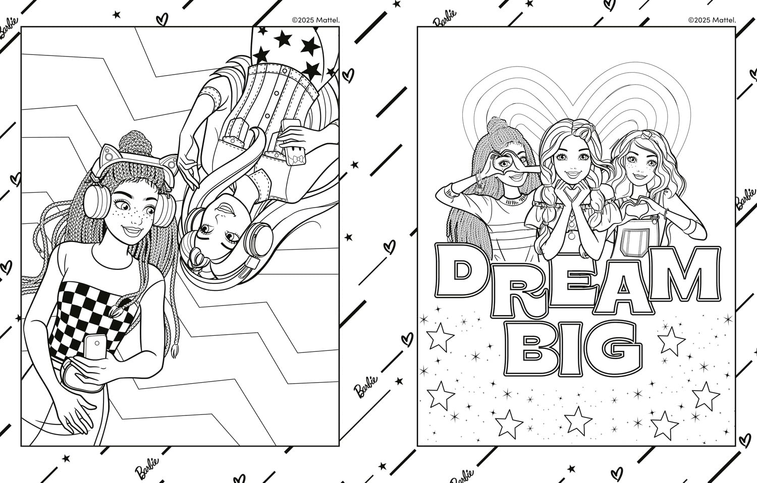 Barbie Dream Team Colouring Book