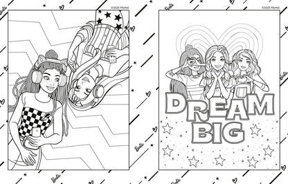 Barbie Dream Team Colouring Book