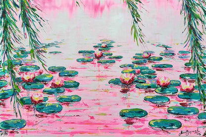 Adult puzzle 4000 Teile - Pink Water Lilies