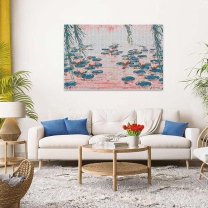 Adult puzzle 4000 Teile - Pink Water Lilies