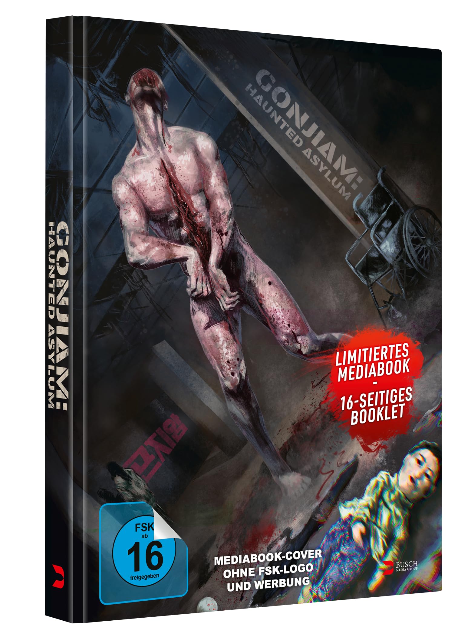 JUNG, BUM-SHIK - GONJIAM - HAUNTED ASYLUM - 2-DISC LIMITED EDITION MEDIABOOK