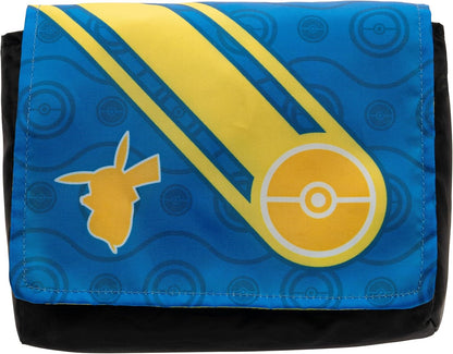 Pokémon Bandolier Set - Pikachu #4 with Pokéball, Great Ball and Pikachu Themed Belt & Bag - W5