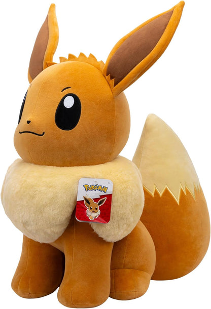 Pokémon Eevee Plush - 24-inch Plush with Authentic Details