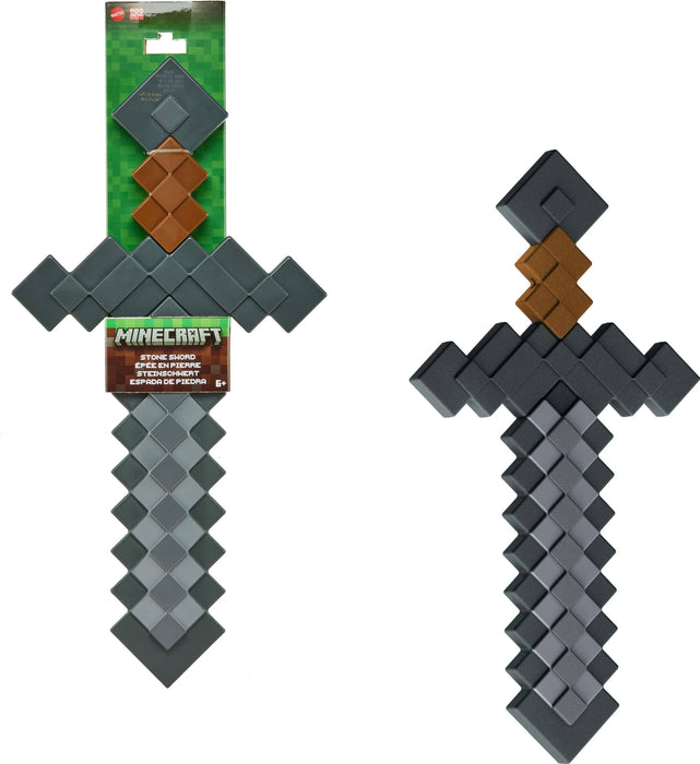 Minecraft Role-Play Battle Toy Accessory Collection with Pixelated Design (Styles May Vary), JCV19