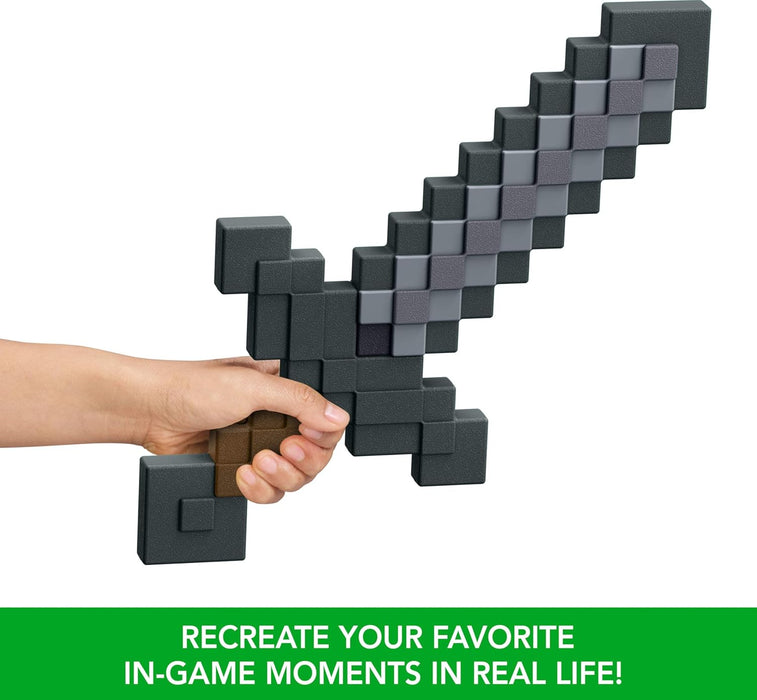 Minecraft Role-Play Battle Toy Accessory Collection with Pixelated Design (Styles May Vary), JCV19