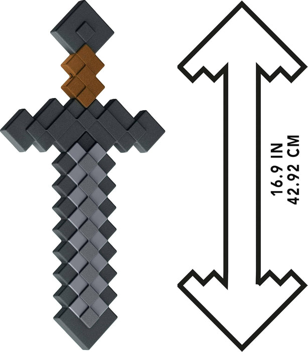 Minecraft Role-Play Battle Toy Accessory Collection with Pixelated Design (Styles May Vary), JCV19