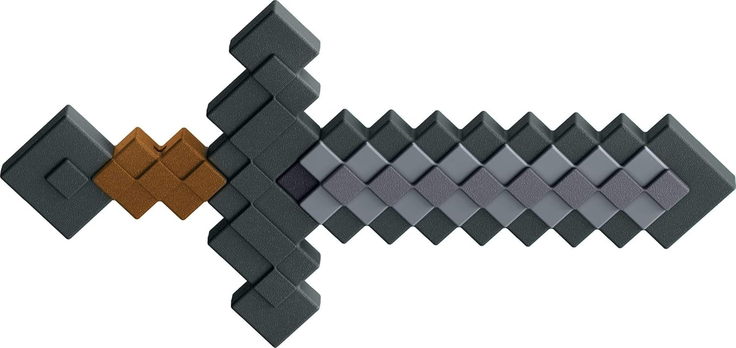 Minecraft Role-Play Battle Toy Accessory Collection with Pixelated Design (Styles May Vary), JCV19