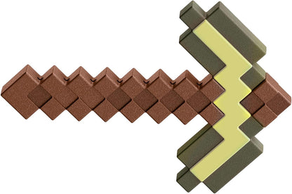 Minecraft Role-Play Battle Toy Accessory Collection with Pixelated Design (Styles May Vary), JCV18