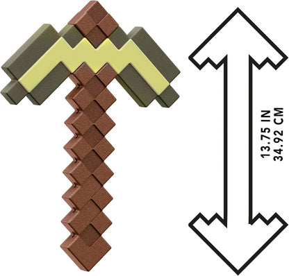 Minecraft Role-Play Battle Toy Accessory Collection with Pixelated Design (Styles May Vary), JCV18