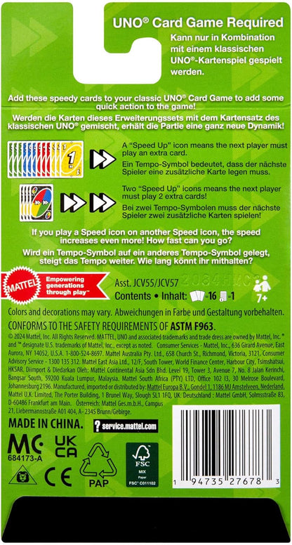 Mattel Uno Add-On Packs! - Speed Pack