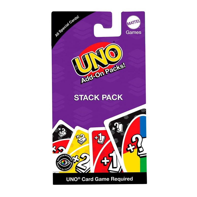 Mattel Uno Add-On Packs! - Stack Pack