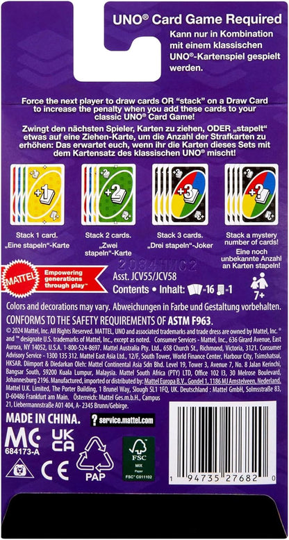 Mattel Uno Add-On Packs! - Stack Pack