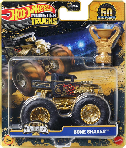 Hot Wheels Monster Trucks Bigfoot Trophy Champions Single Cars JDV96 - Jdv97 Bigfoot