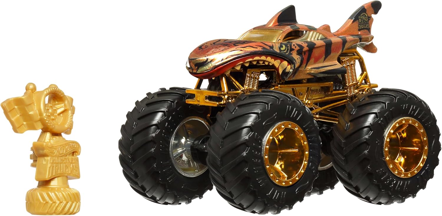 Hot Wheels Monster Trucks Bigfoot Trophy Champions Single Cars JDV96 - Jdv97 Bigfoot
