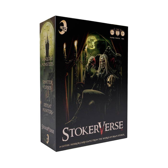 Iconiq Studios Stokerverse - card game - gothic Horror - Bram Stoker - Dracula - easy to learn - fun & strategic - easy to play