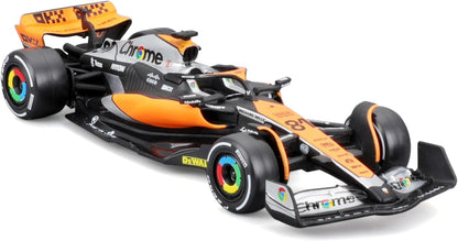 Bburago Formula 1 F1 MCLAREN MCL60 PIASTRI (2023) - 1:43 Scale - Die-Cast Rreplica Collectible Race Car, Black