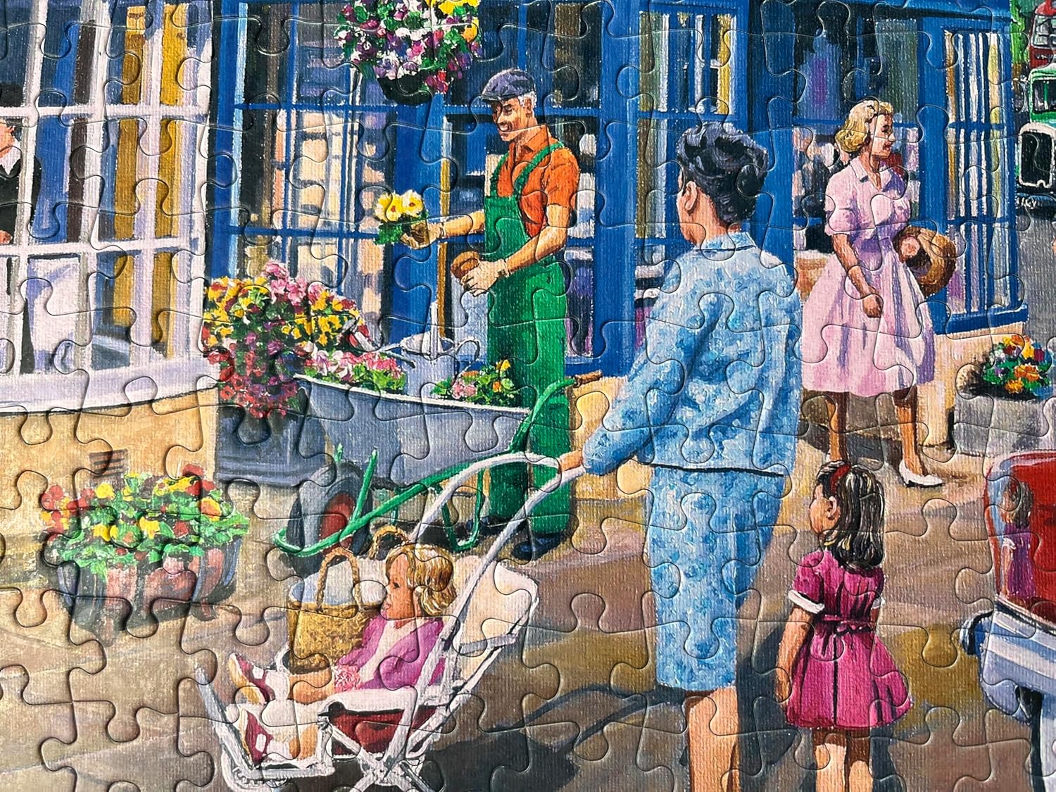 Gibsons The Gardener's Round | 4 x 500 Teile Puzzles | Multi-Box-Puzzle | Nachhaltiges Puzzle für Erwachsene | 100% recyceltes Premium-Puzzle | Tolles Geschenk für Erwachsene Games