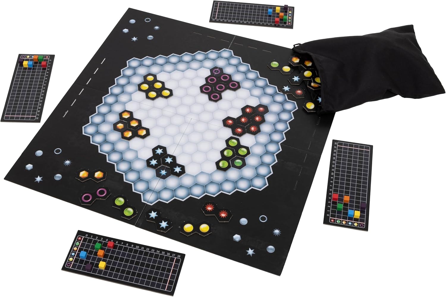 Thames & Kosmos Ingenious: The Family Strategy Game, Tile Placement Game, Board Games for Adults and Kids, For 2 to 4 Players, Age 8+