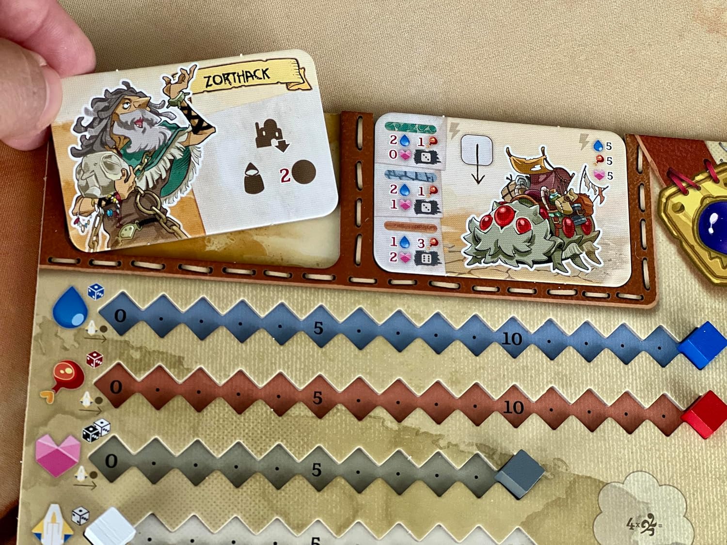 Sand by Devir, Strategy Board Game, for 1 to 4 Players and Ages 14+