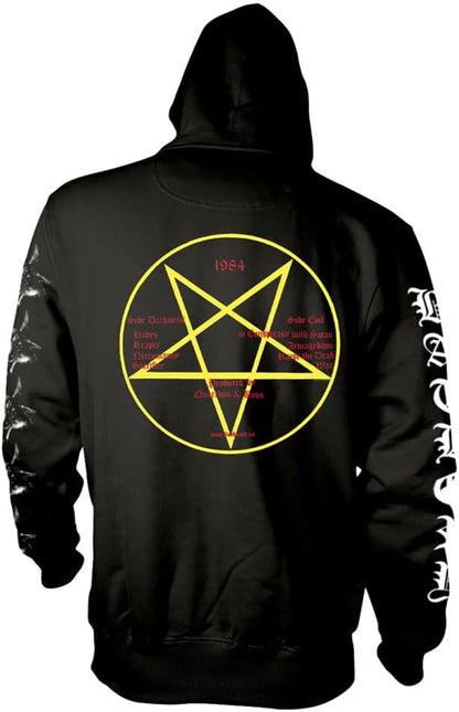 Bathory Goat Band Logo Pullover Hoodie XXL Black