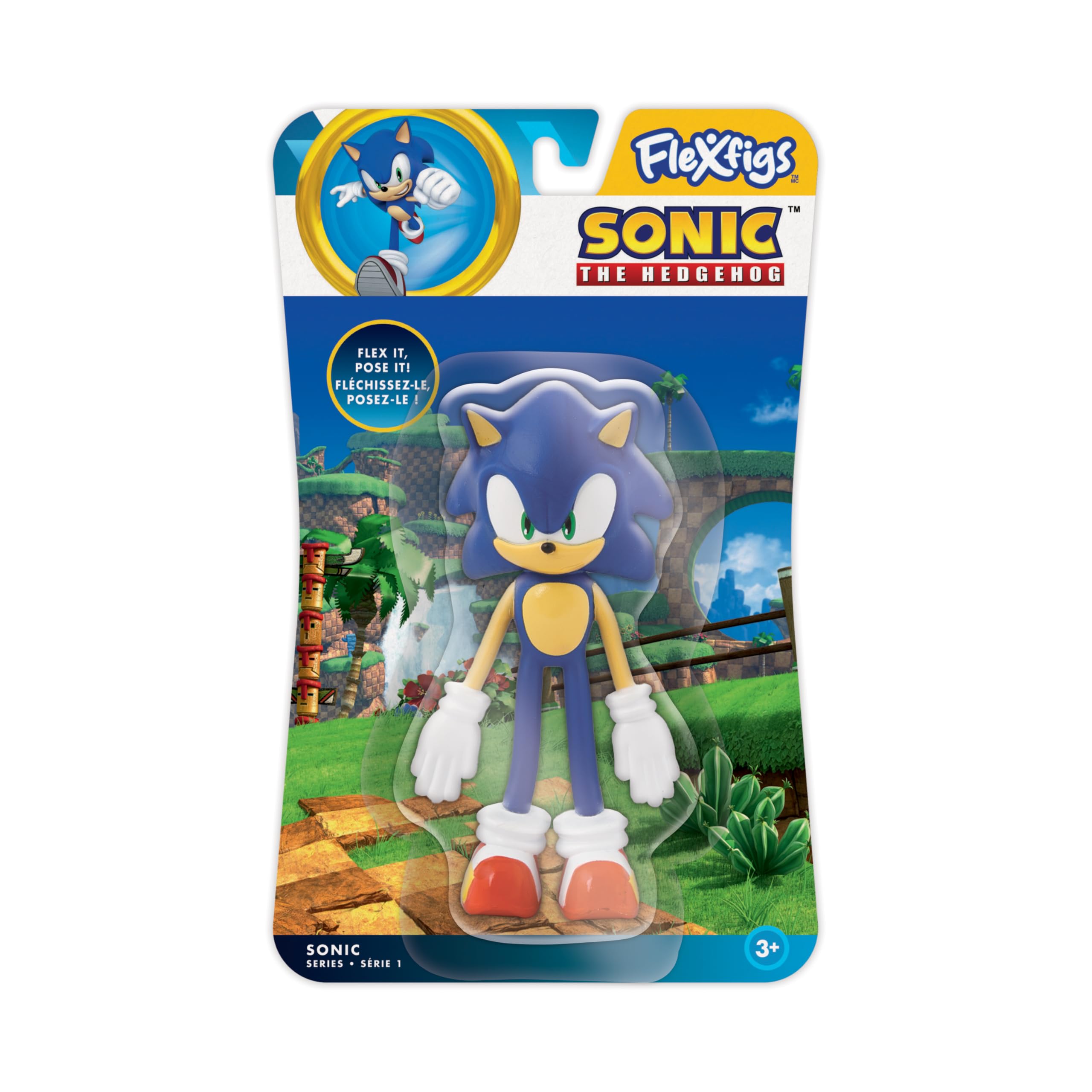 Flexfigs™ Action Figure - 1 Pack - Sonic The Hedgehog