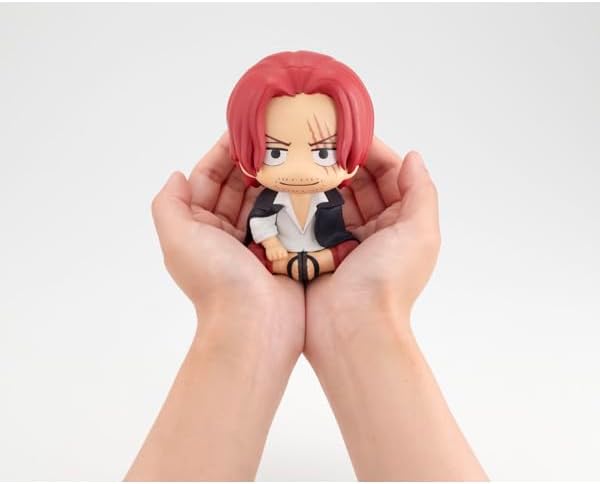 Megahouse, Lookup Shanks One Piece 11 cm MH839535 Multicolor, Collectible Figure, Optima Gift for Anime Fans One Piece