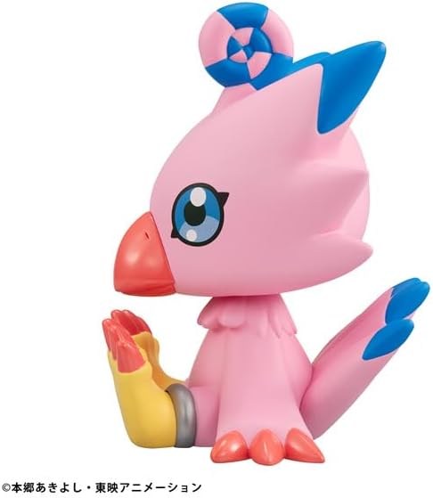 Megahouse, Lookup Piyomon Digimon Adventure Figure, 11 cm, MH841125 Multicolor, Collectible Figure, Optima for Fans of the Anime Digimon Adventure