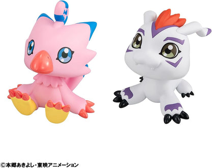 Digimon Adventure Look Up PVC Statuen Piyomon & Gomamon 11 cm (with gift