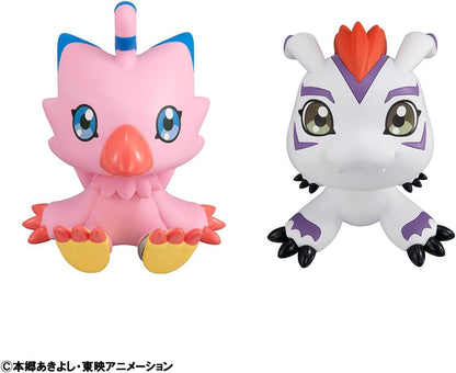 Digimon Adventure Look Up PVC Statuen Piyomon & Gomamon 11 cm (with gift