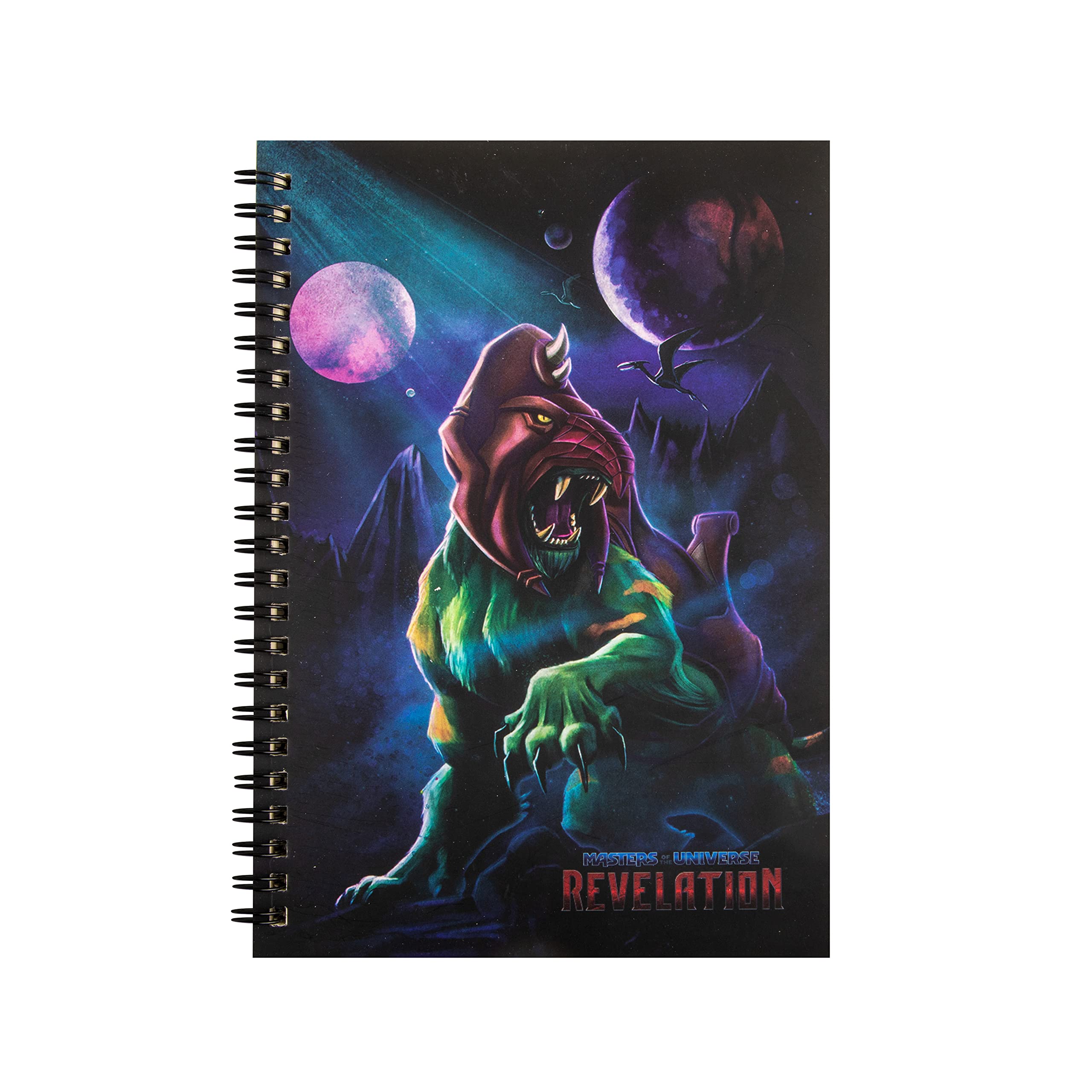 Cinereplicas MOTU - Battle Cat Spiralnotizbuch 120p 14.5 * 21cm - Offizielle Lizenz
