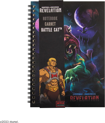 Cinereplicas MOTU - Battle Cat Spiralnotizbuch 120p 14.5 * 21cm - Offizielle Lizenz