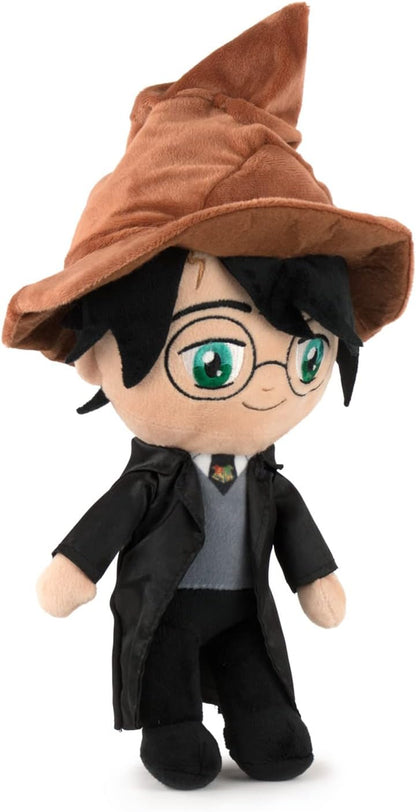 Play by Play Harry Potter - Peluche à Personnages des Harry Potter, Ron et Hermione - 37 Centimètres - Qualité Super Soft (Harry Potter