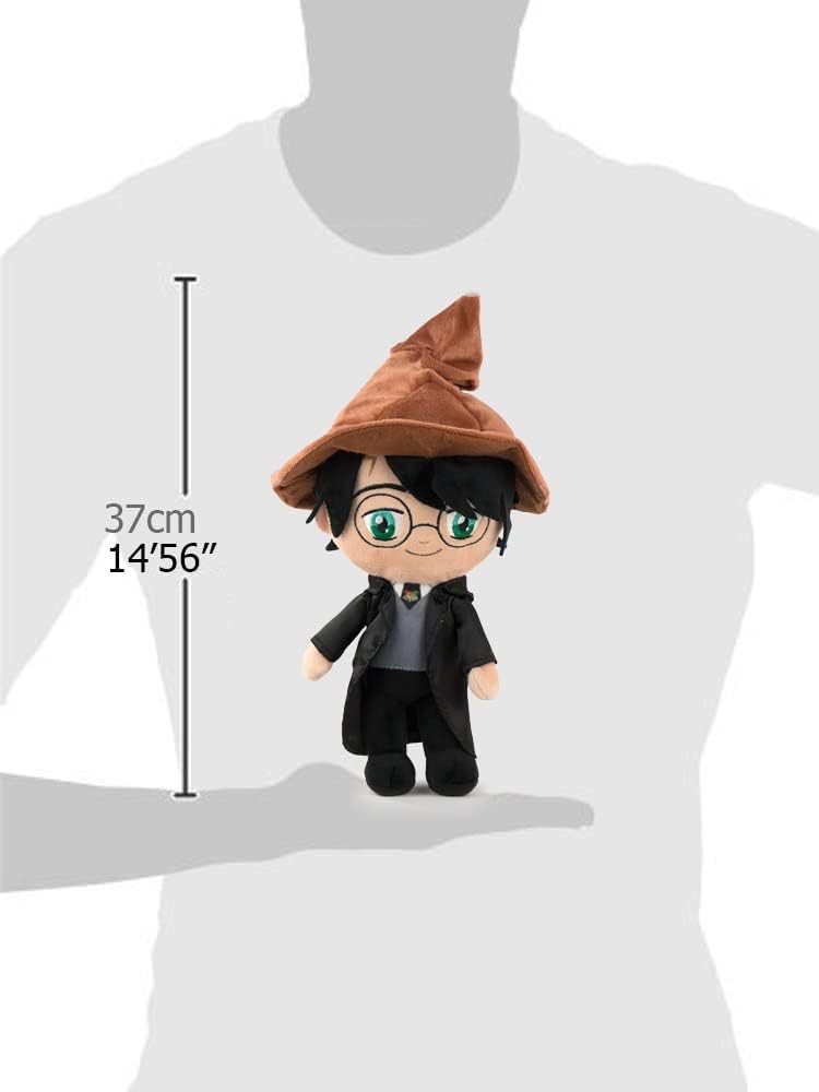 Play by Play Harry Potter - Peluche à Personnages des Harry Potter, Ron et Hermione - 37 Centimètres - Qualité Super Soft (Harry Potter