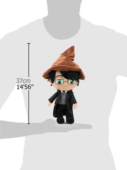Play by Play Harry Potter - Peluche à Personnages des Harry Potter, Ron et Hermione - 37 Centimètres - Qualité Super Soft (Harry Potter