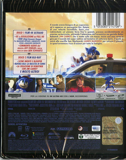 Sonic - Il Film ( 4K Ultra-HD+Blu-Ray)