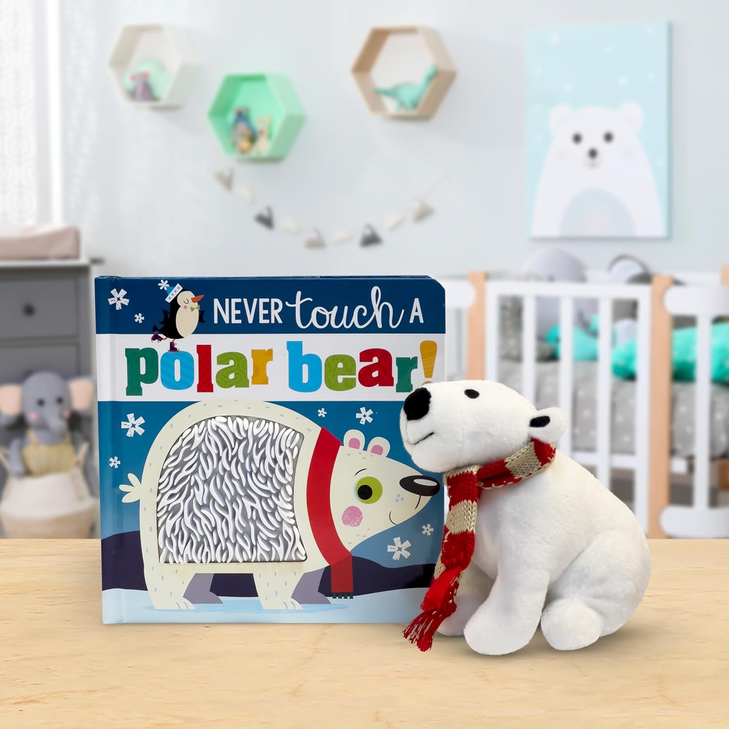 Never Touch a Polar Bear! Book and Plush