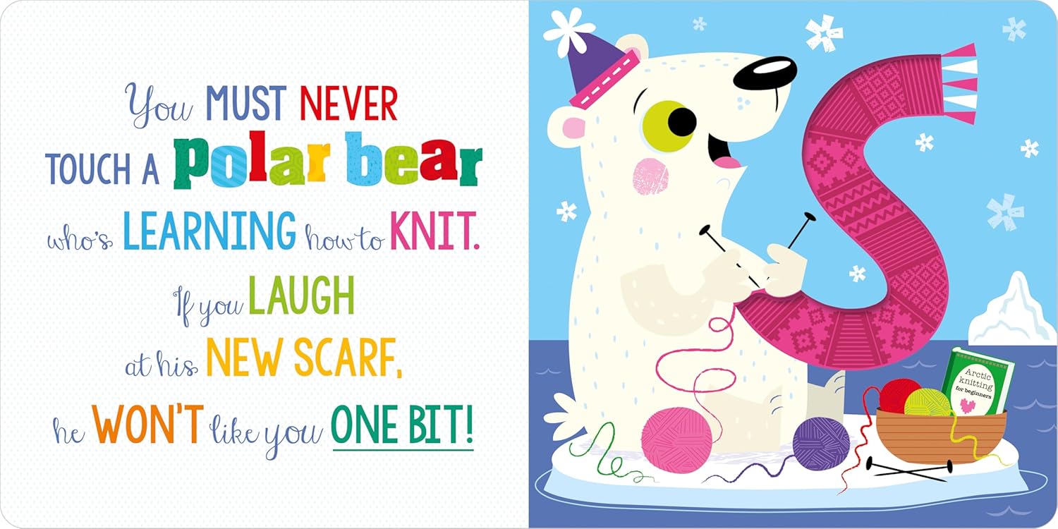 Never Touch a Polar Bear! Book and Plush