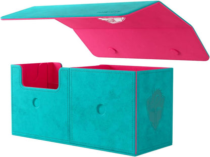 Gamegenic, The Academic 133+ XL Teal/Pink, Trading Card & Accessory Holder