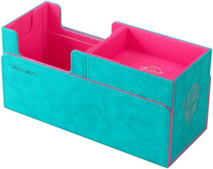 Gamegenic, The Academic 133+ XL Teal/Pink, Trading Card & Accessory Holder