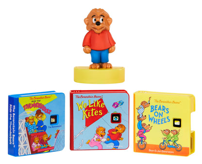 little tikes Story Dream Machine Story Collection - The Berenstain Bears Adventure Collection - 3 Storytime Books and 1 Audio Play Character - For Toddlers and Kids Ages 3+ years